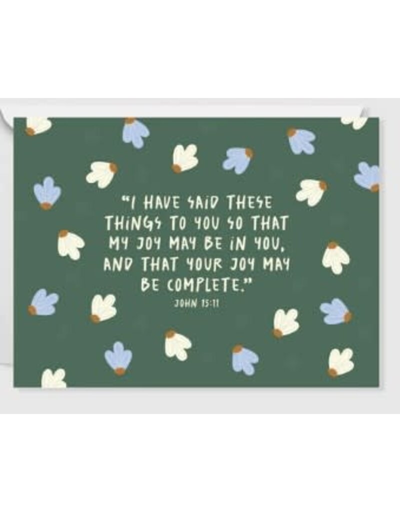 Altar + Home I Have Said These Things - petite notecard