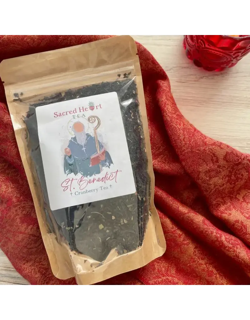Saint Benedict Cranberry Orange Tea - Holiday Black Tea Blend Loose-Leaf Tea | 2oz. Bag