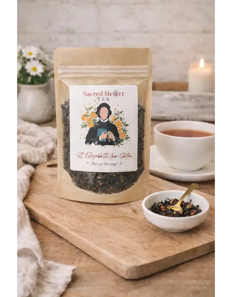 Saint Elizabeth Ann Seton - Decaf Black Orange Loose-Leaf Tea | 2oz. Bag