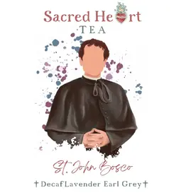 Saint John Bosco – Decaf Earl Grey Lavender Loose-Leaf Tea | 2oz. Bag