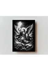 St. Michael - Metal Prayer Card