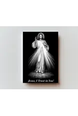Divine Mercy Jesus - Metal Prayer Card