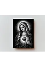 Consecration to Mary - Metal Prayer Card