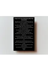 Padre Pio - Metal Prayer Card