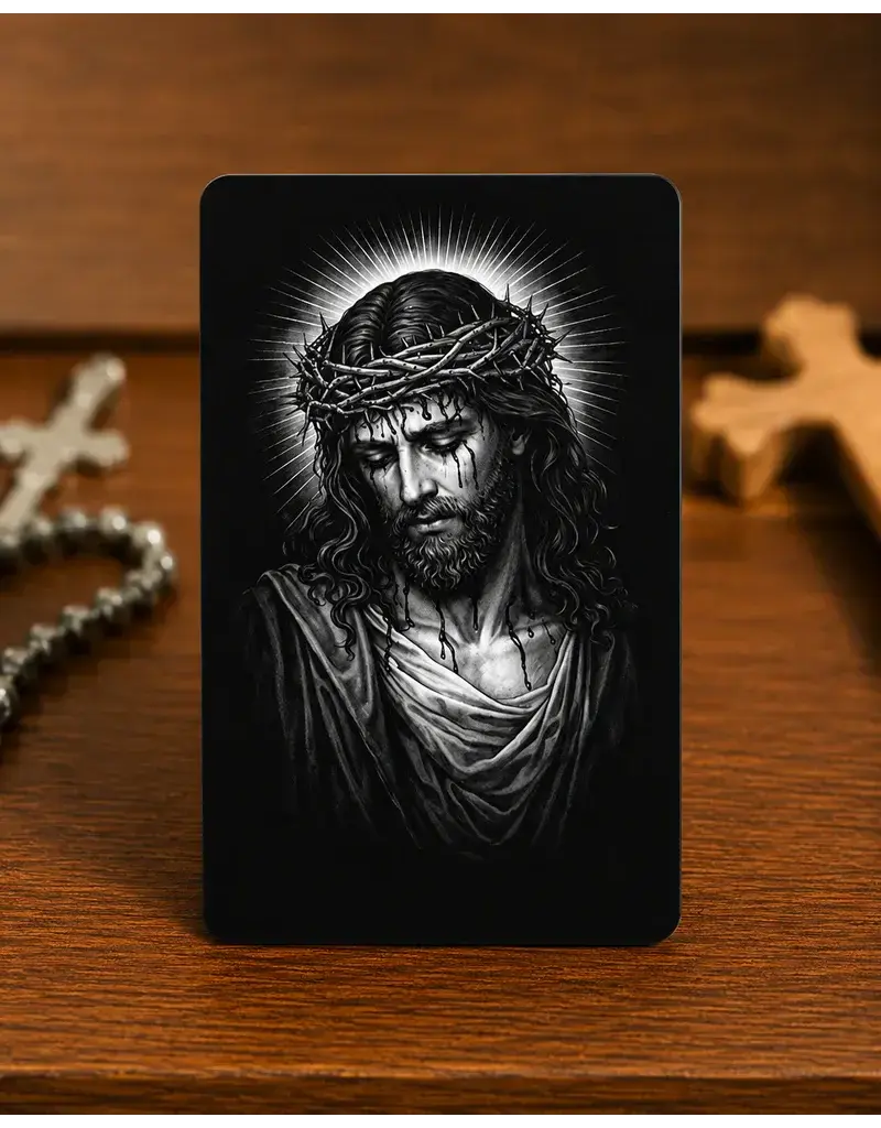 Binding Prayer of Protection - Metal Prayer Card