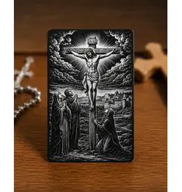 Catholic Prayer for Ancestral Curses - Metal Prayer Card