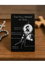 Full Armor of God - Metal Prayer Card
