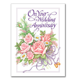 Altar + Home On Your Wedding Anniversary Card