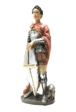 WJ Hirten 4" Statue with Prayer Card St. George
