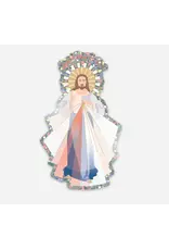 Be Still Prayer Space Divine Mercy Glitter Sticker | Be Still Prayer Space