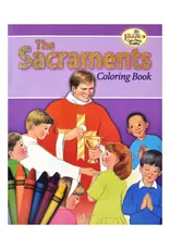 Catholic Book Publishing Corp Coloring Book About The Sacraments