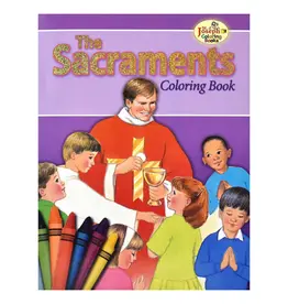 Catholic Book Publishing Corp Coloring Book About The Sacraments