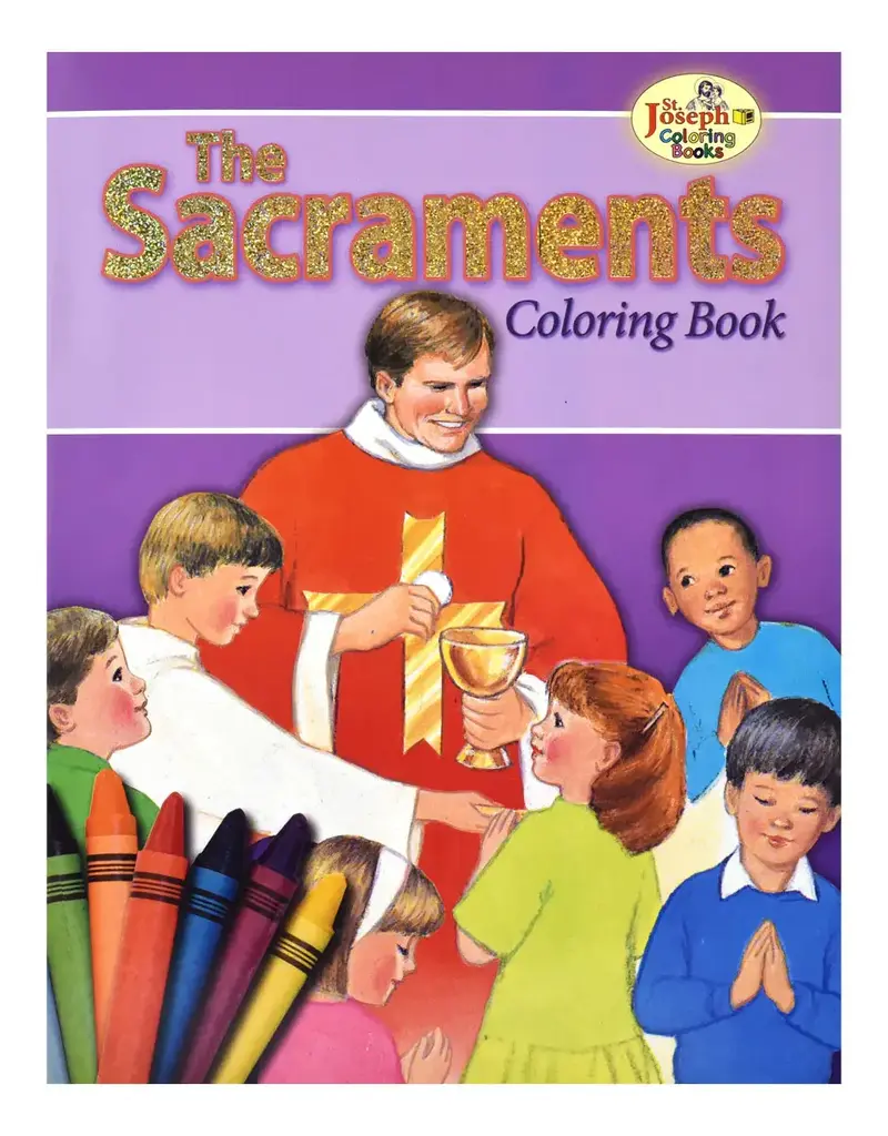 Catholic Book Publishing Corp Coloring Book About The Sacraments