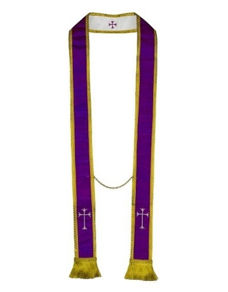 MDS Pure Silk Reversible Confessional/Visitation Stole