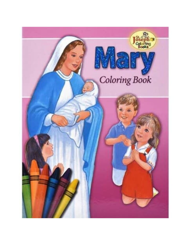 Catholic Book Publishing Corp Coloring Book about Mary