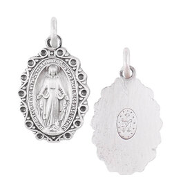 Wallace Brothers Manufacturing Sterling Silver Fancy ​Miraculous Medal