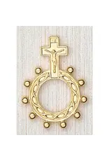 Lumen Mundi Finger Rosary - Gold Tone