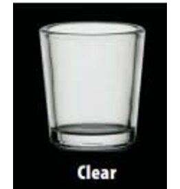 Cathedral Candle Co. Clear Votive Candle Glass (10 hour) - Box of 12