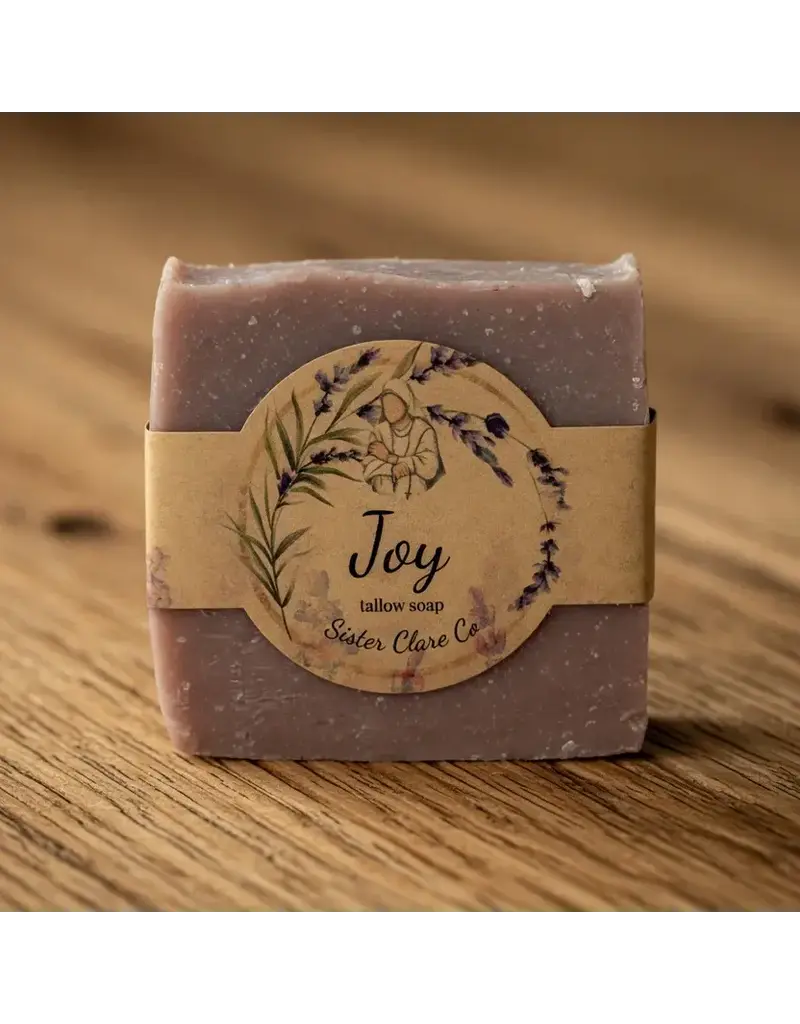 Sister Clare Co. Tallow Soap Bars: Joy