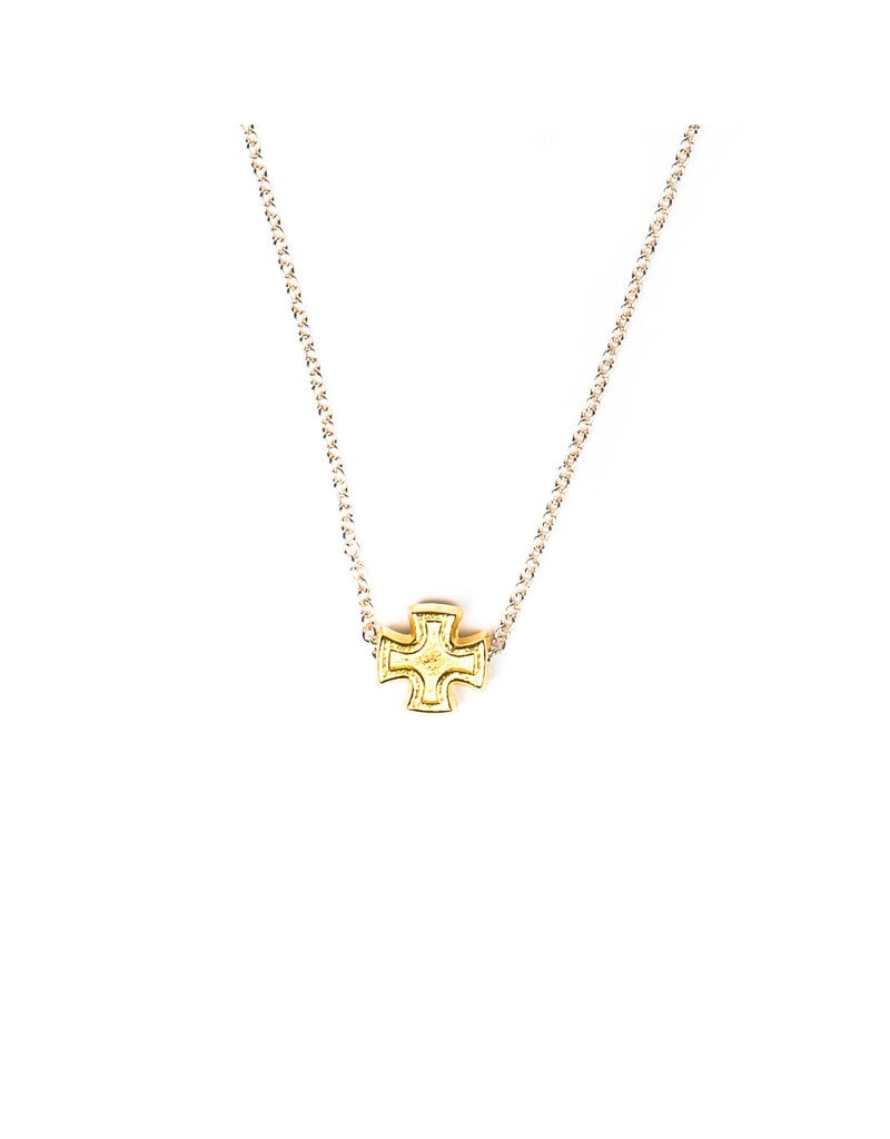 My Saint My Hero Faith Petite Necklace - Gold