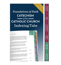 Ascension Press Foundations of Faith Catechism of the Catholic Church Indexing Tabs