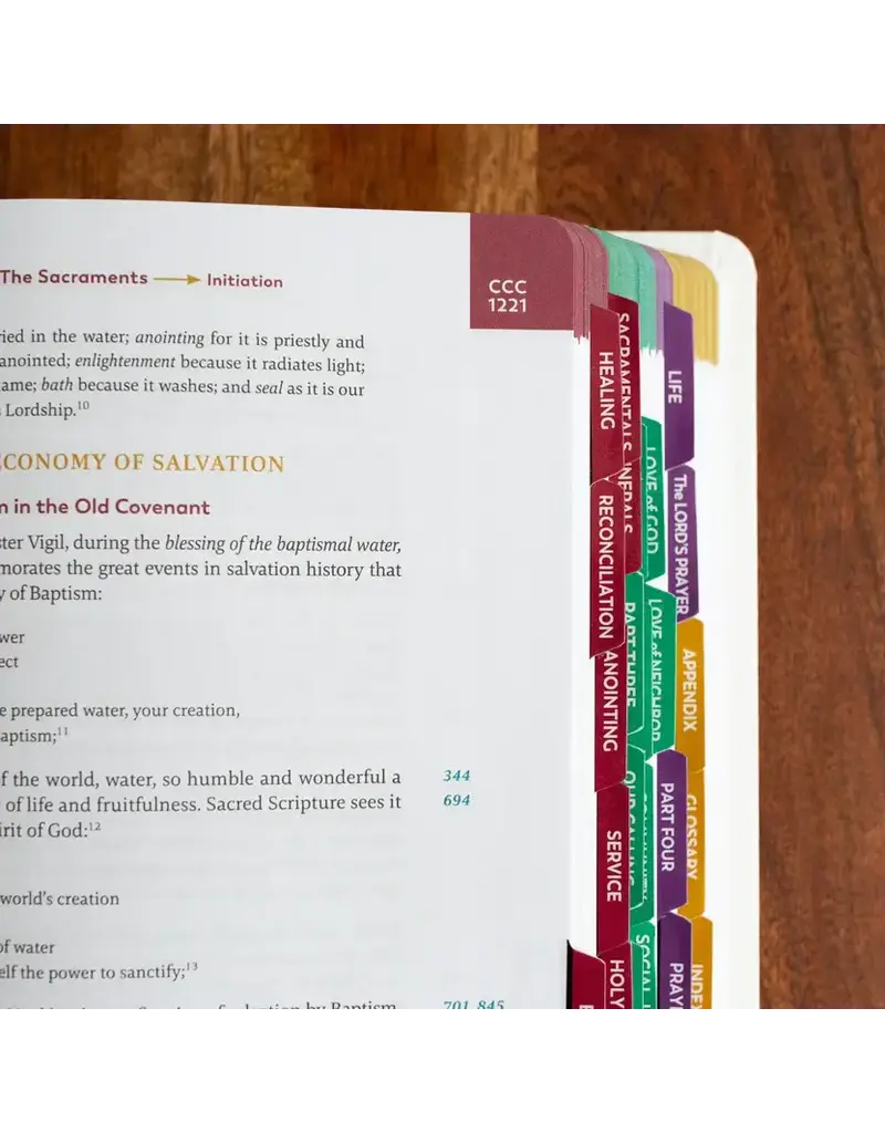 Ascension Press Foundations of Faith Catechism of the Catholic Church Indexing Tabs