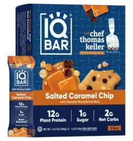 IQBAR IQBAR Salted Caramel Chip | Brain + Body Keto Protein Bars