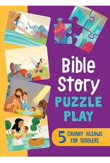 Barbour Publishing Bible Story Puzzle Play | 5 Chunky Jigsaws For Toddlers