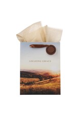 Christian Art Gifts Amazing Grace Gift Bag - Large
