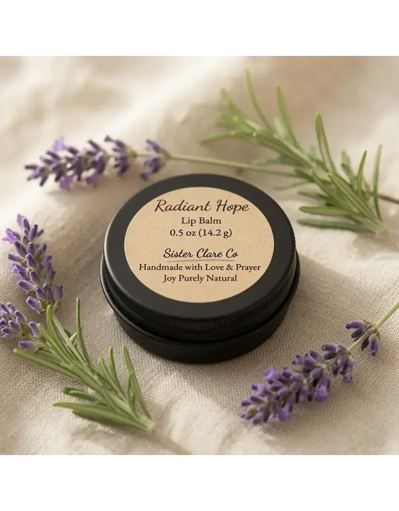 Radiant Hope Lip Balm, 0.5oz | Sister Clare Co.