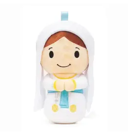Little Drops of Water Our Lady of Lourdes Mini Catholic Plush Doll 4.75"