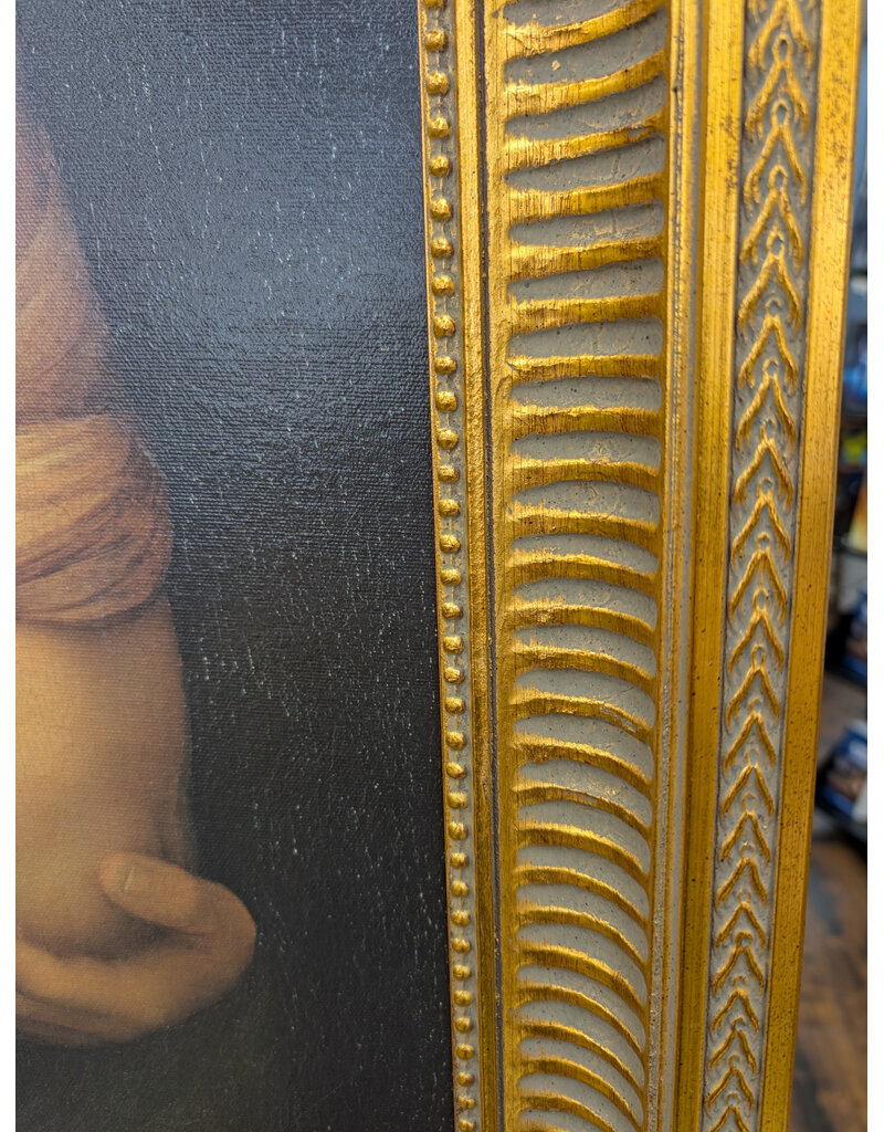 Raphael's Madonna del Granduca Canvas Transfer, Gold Framed , 30" x 36"