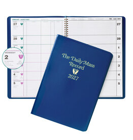 Daily Mass Record Book 2027