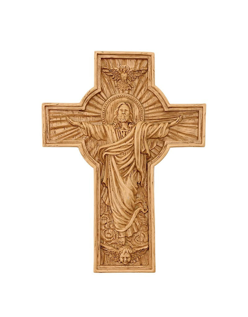 Christian Brands Risen Christ Cross