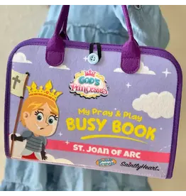 Brother Francis God's Princesses Vol. 1 Felt Busy Book - St. Joan of Arc and St. Josephine Bakhita