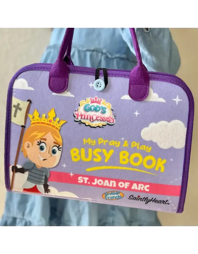 Brother Francis God's Princesses Vol. 1 Felt Busy Book - St. Joan of Arc and St. Josephine Bakhita