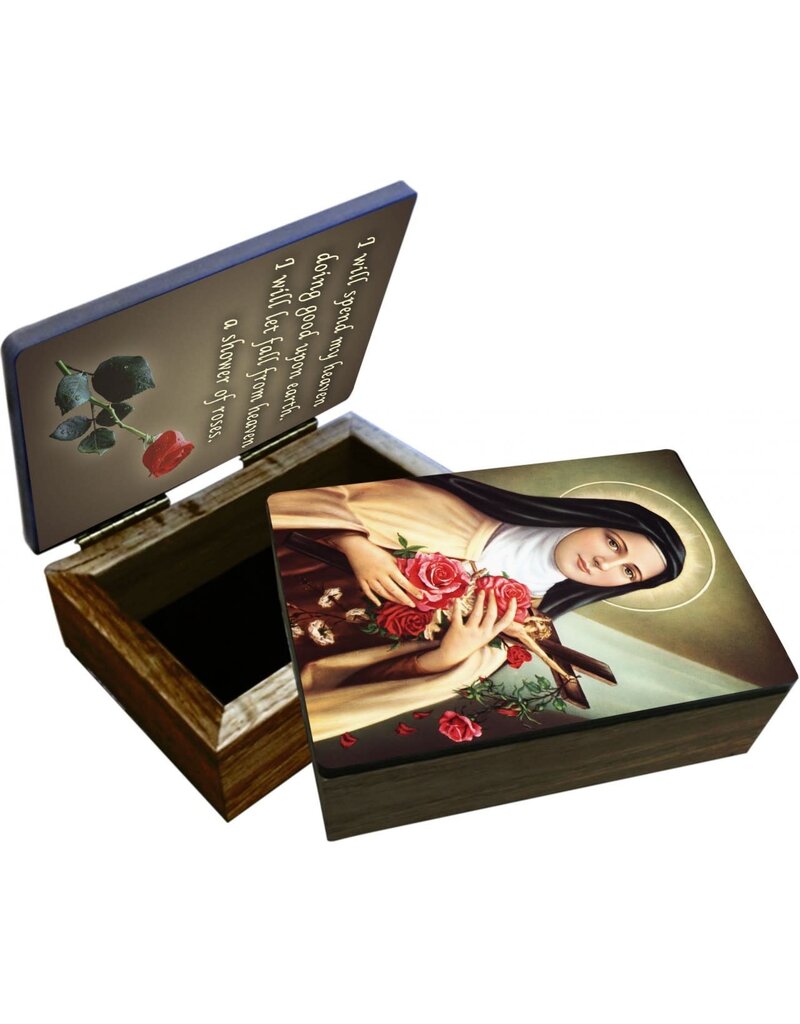 Catholic to the Max St. Therese of Lisieux Keepsake Box