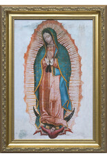 Catholic to the Max 8" x 12" Our Lady of Guadalupe in Golden Frame