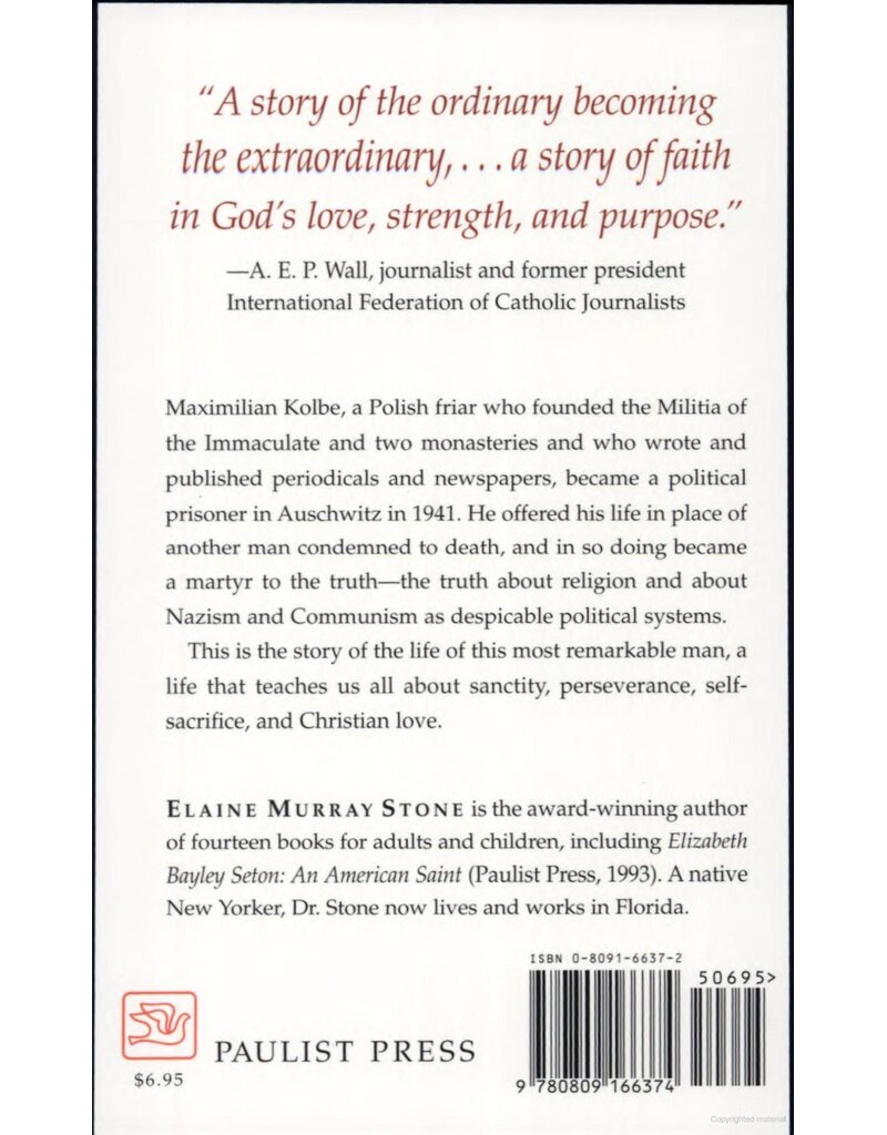 Paulist Press Maximilian Kolbe - Saint of Auschwitz