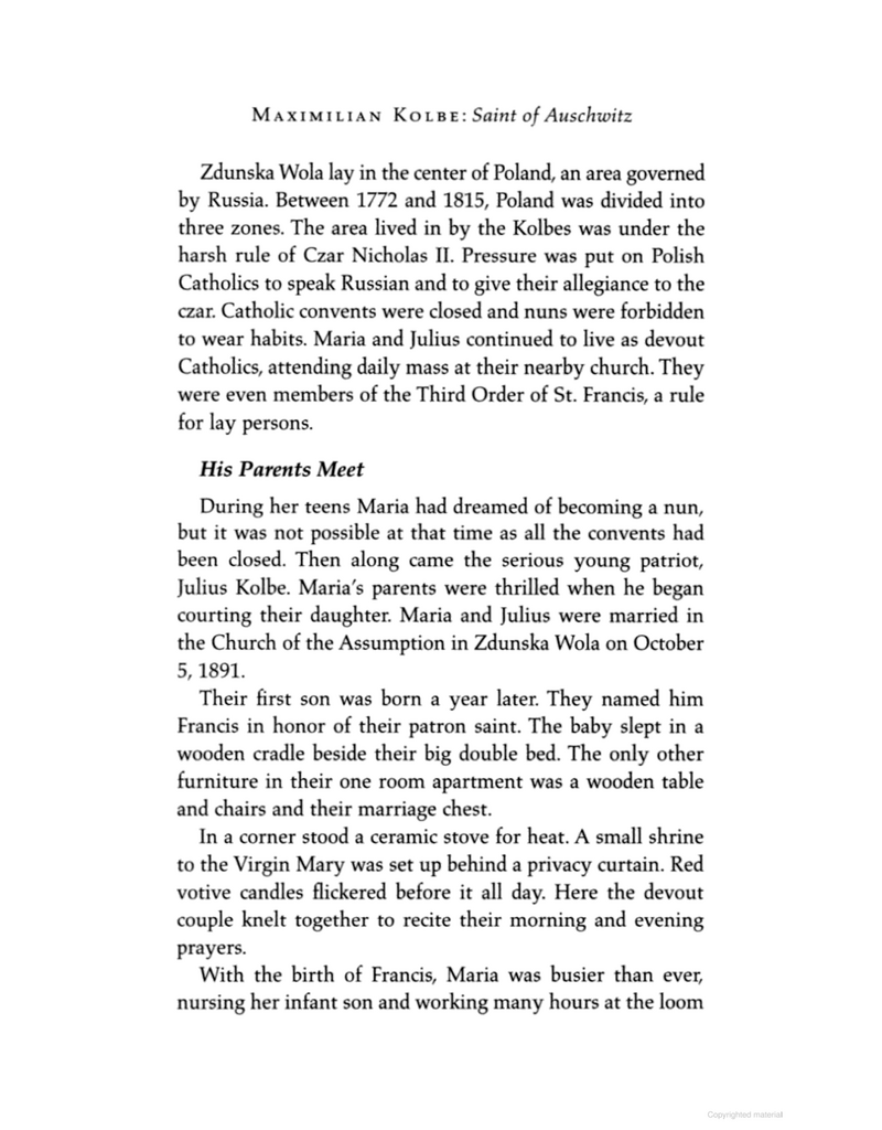 Paulist Press Maximilian Kolbe - Saint of Auschwitz