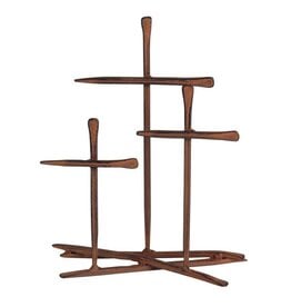 Dicksons Tabletop Cross Metal Golgotha Nail 6"h