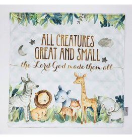 Meyer Market Designs Lovey Blanket All Creatures Great and Small