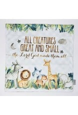 Meyer Market Designs Lovey Blanket All Creatures Great and Small