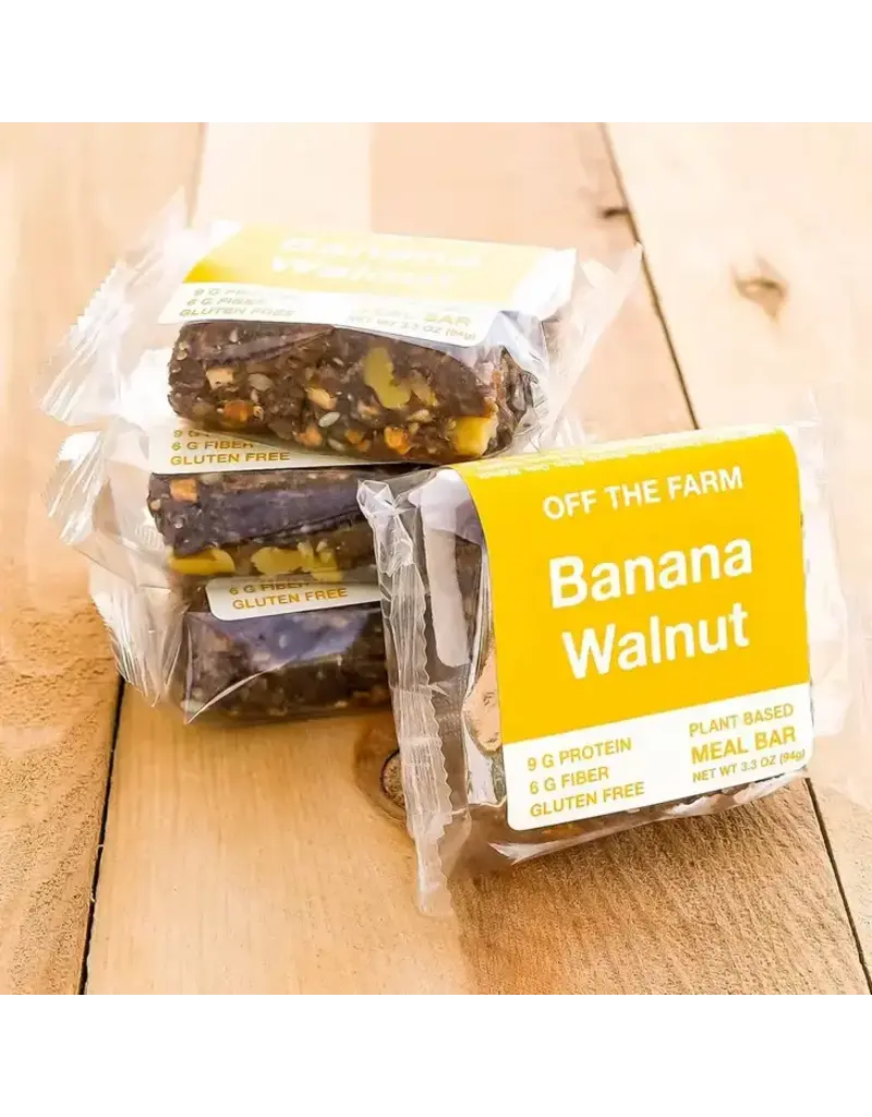 Off the Farm Banana Walnut Energy Bar