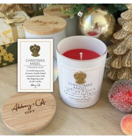 Cathedral Art Christmas Angel - Cinnamon Bun Candle