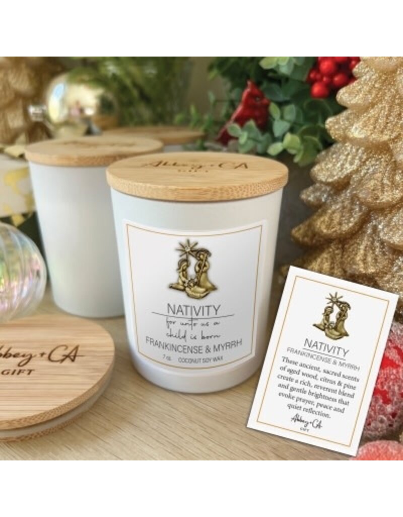 Cathedral Art Nativity - Frankincense and Myrrh Candle