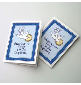 Altar + Home Blessings on Your Child's Baptism - Baptism Card