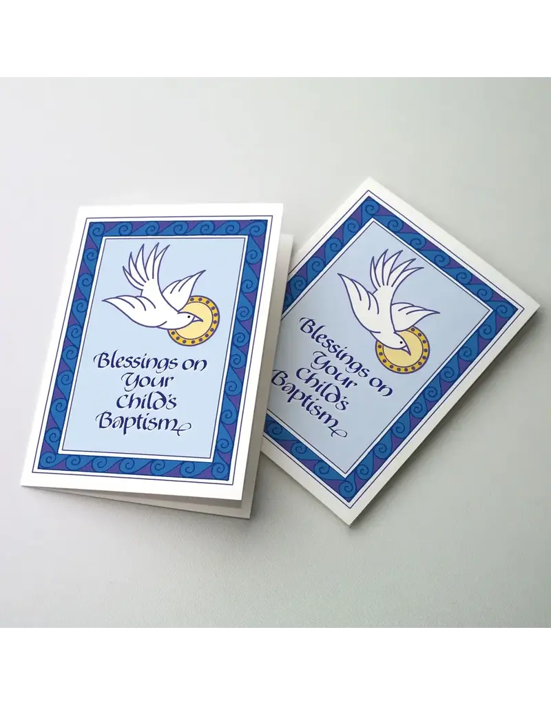 Altar + Home Blessings on Your Child's Baptism - Baptism Card