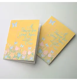 Altar + Home A Prayer for Your New Little One - Baby Congratulations Card