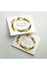 Altar + Home Love One Another as I Have Loved You - Wedding Congratulations Card